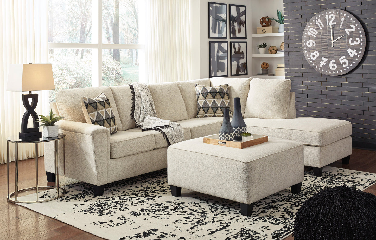 Rollins Oversized Accent Ottoman