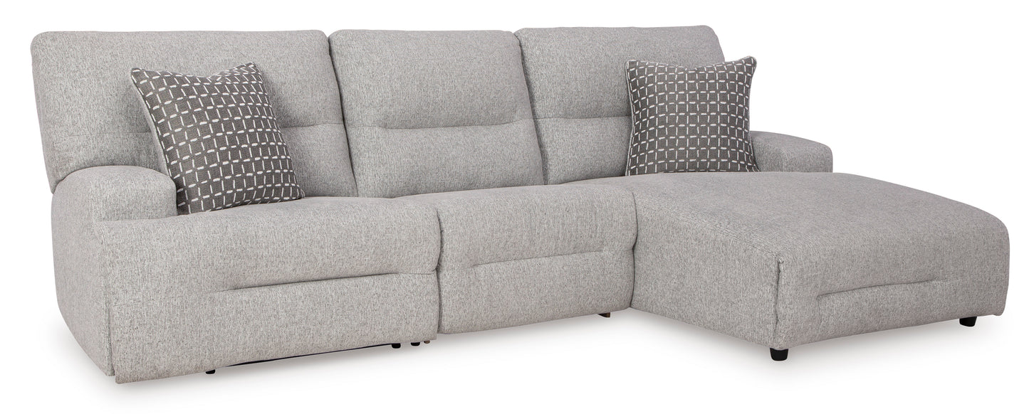 Acklen Place Oversized Performance Fabric Dual Power Recliner