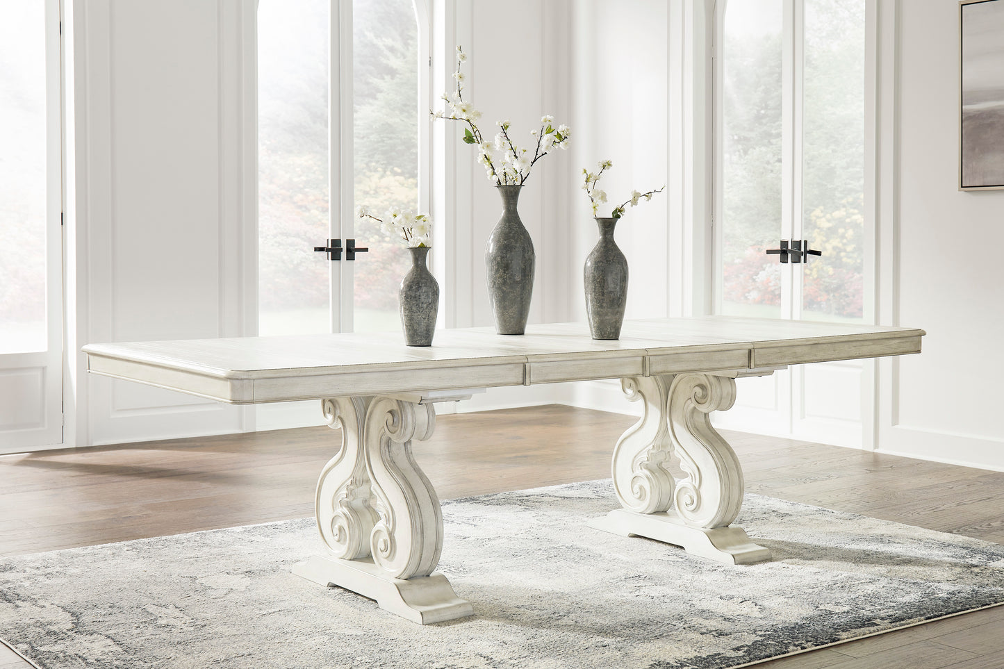 Arlendyne Dining Extension Table & 10 Chairs