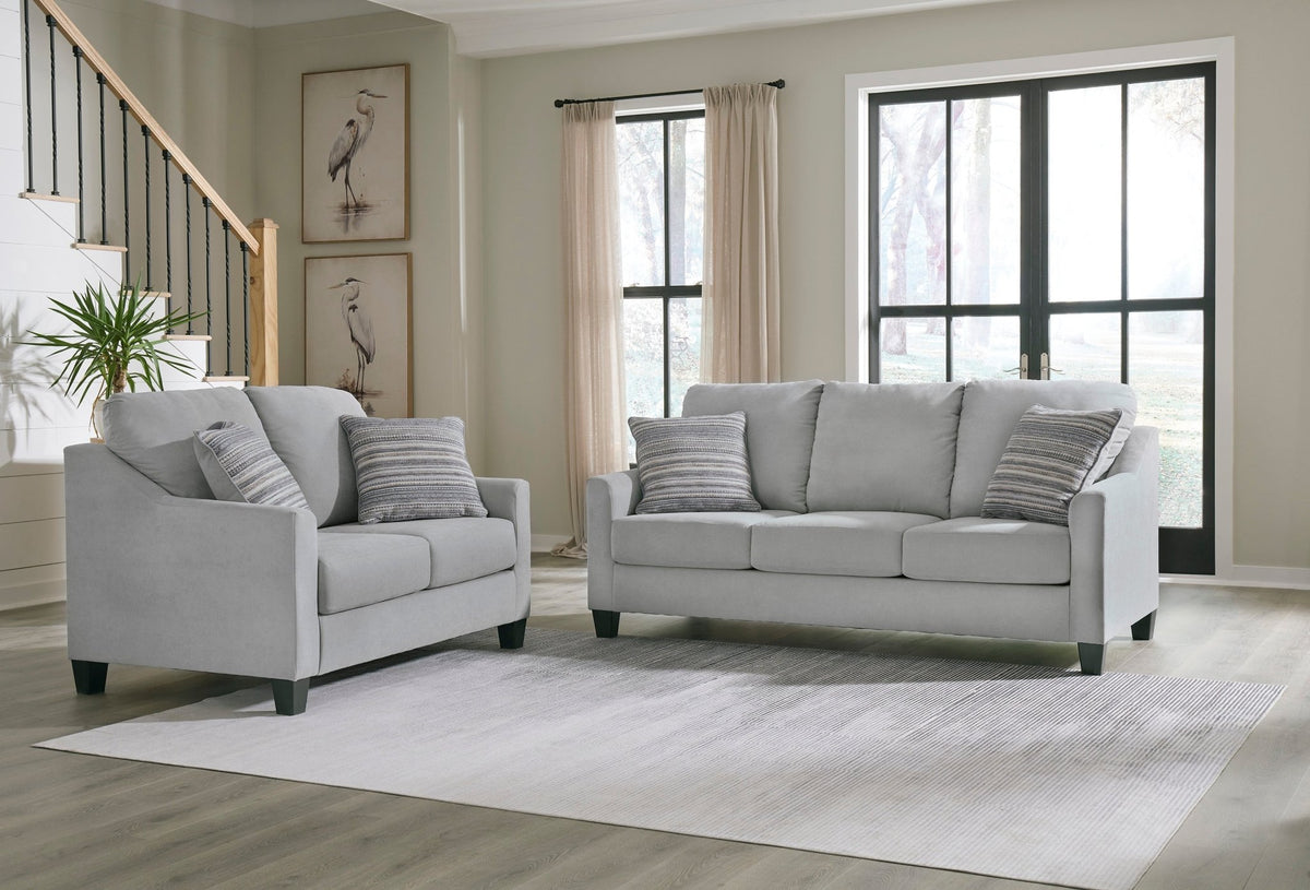 Adlai Shadow Queen Sofa Sleeper - Rooms For Less Furniture Outlet