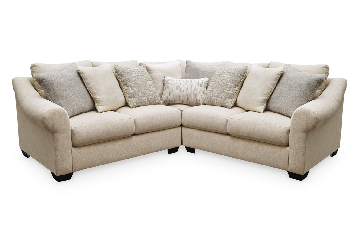 Carnaby 3 - Piece Sectional - Rooms For Less Furniture Outlet