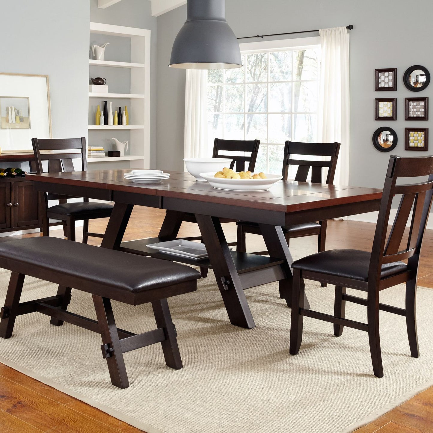 Lawson 90" Rectangular Table
