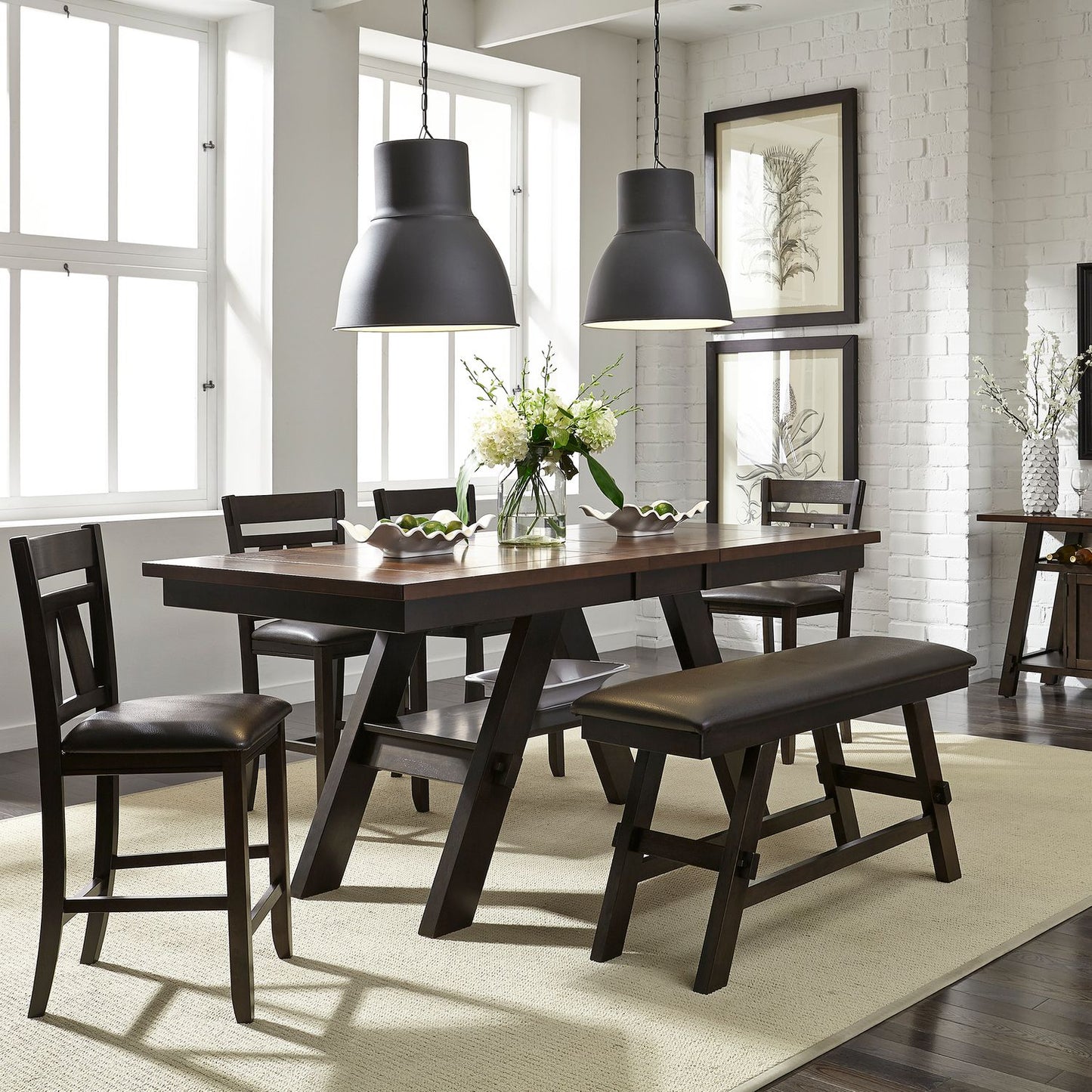 Lawson 78" Counter Height Table