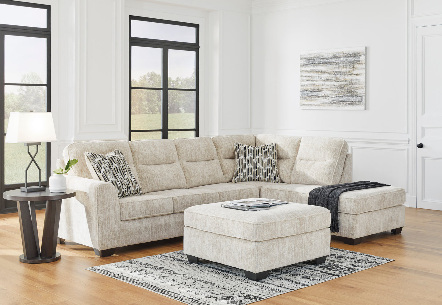 Lonoke Oversized Accent Ottoman