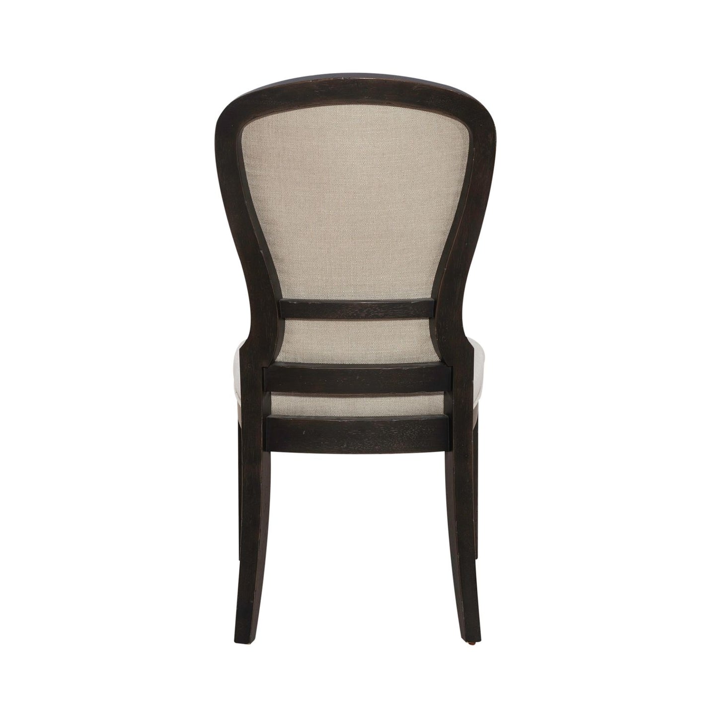 Americana Farmhouse Upholstered Tufted Back Side Chair