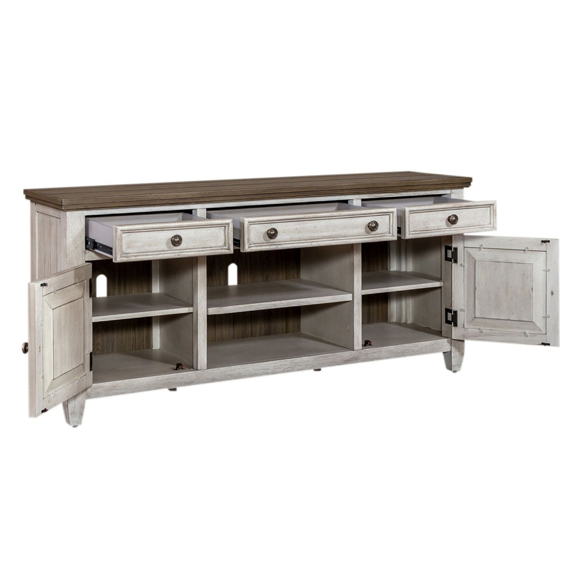 Heartland 66" Tile TV Console - Rooms For Less Furniture Outlet
