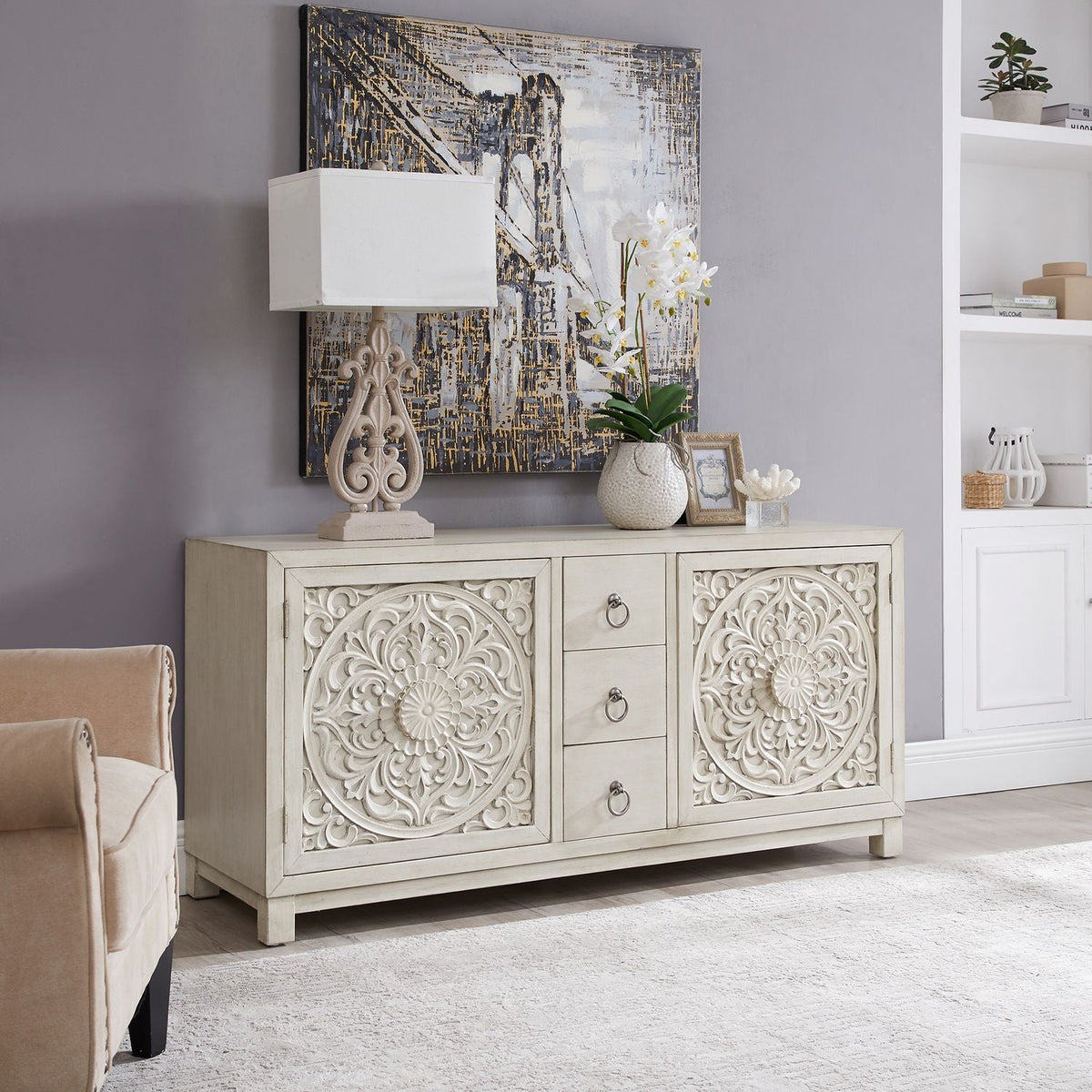 Sundance 60” Accent Cabinet - Rooms For Less Furniture Outlet