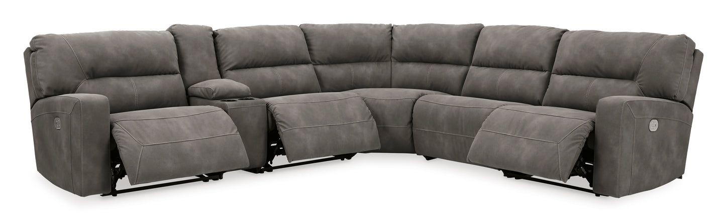 Next-Gen DuraPella 6-Piece Power Reclining Sectional