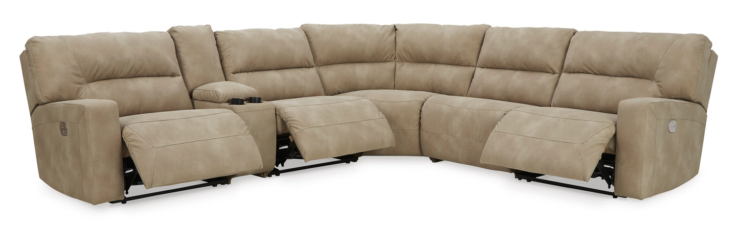 Next-Gen DuraPella 6-Piece Power Reclining Sectional