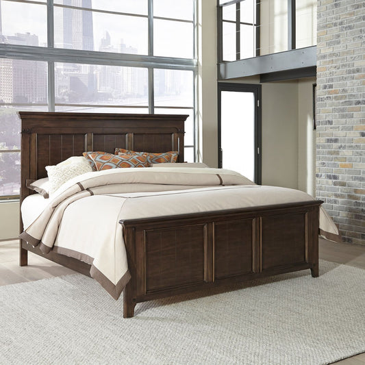 Saddlebrook King Panel Bed