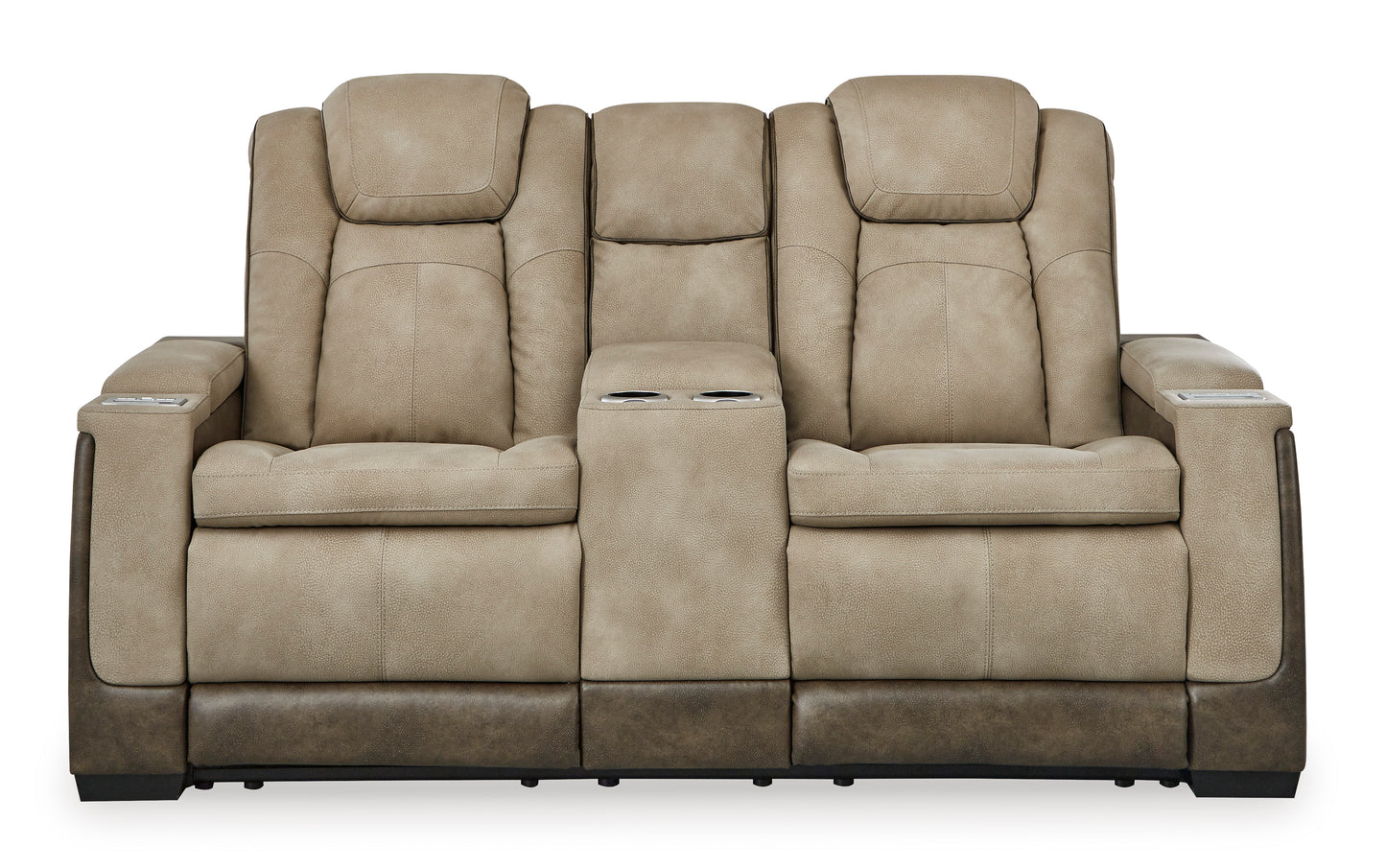 Next-Gen Sand DuraPella Triple Power Reclining Loveseat