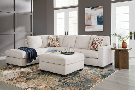 Aviemore Stone 2-Piece Sectional with Chaise