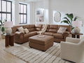 Willowbend Caramel 3 Piece Sectional
