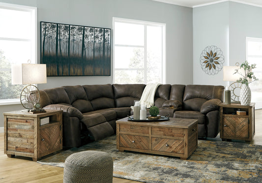 Tambo 2-Piece Manual Canyon Reclining Sectional