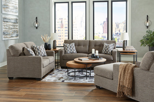 Mahoney Chocolate Sofa & Loveseat