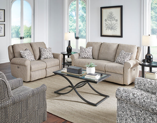 Southern Motion Key Note Power Reclining Sofa & Loveseat