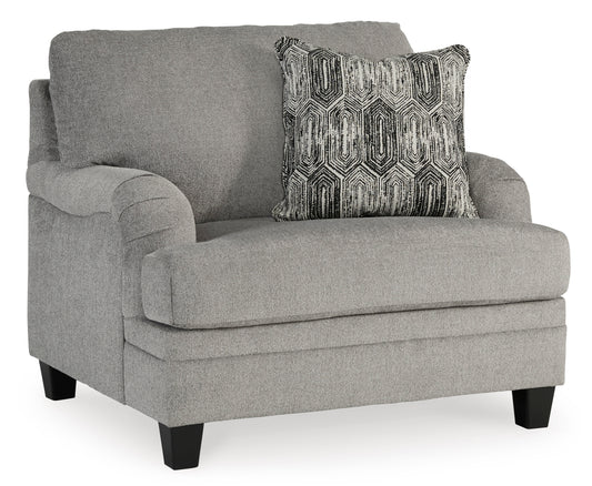 Davinca Oversized Chair & Ottoman