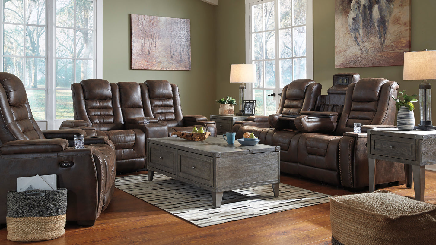 Game Zone Power Reclining Sofa & Loveseat