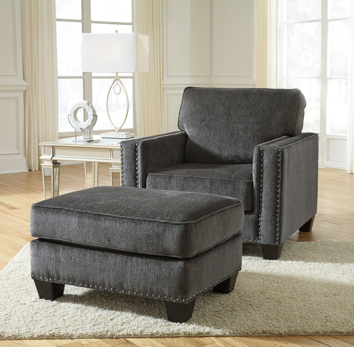 Gavril Chair & Ottoman