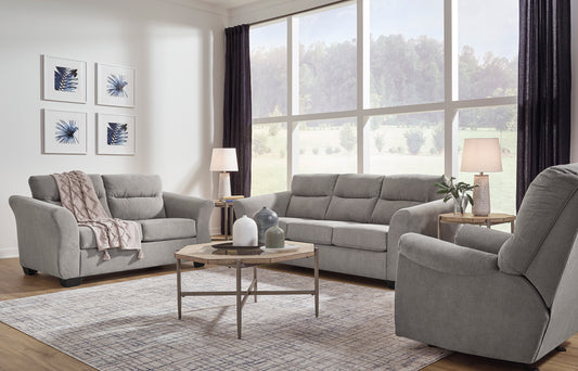 Miravel Slate Sofa and Loveseat