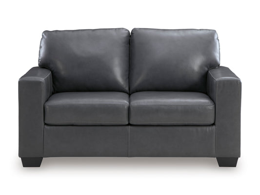 Bolsena Admiral Leather Loveseat