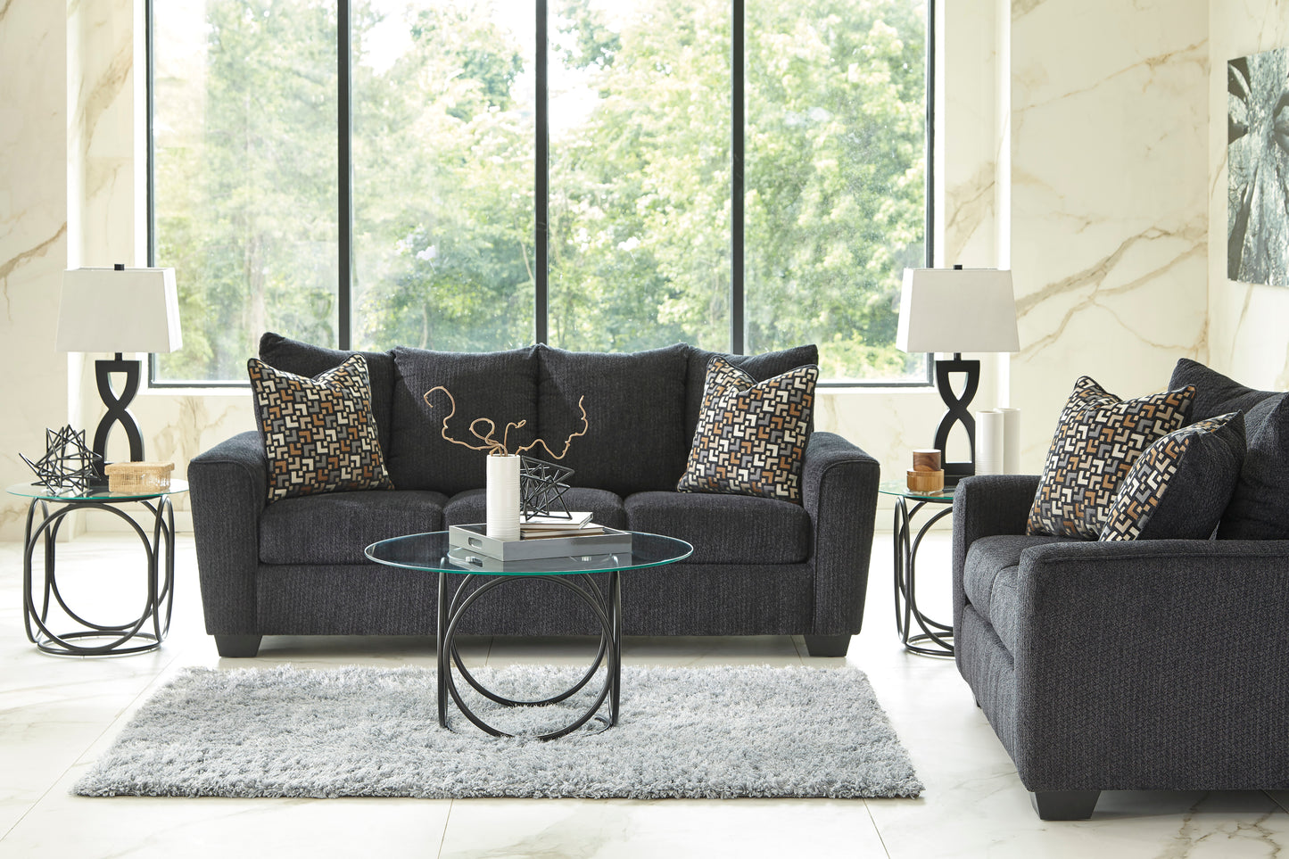 Wixon Sofa and Loveseat