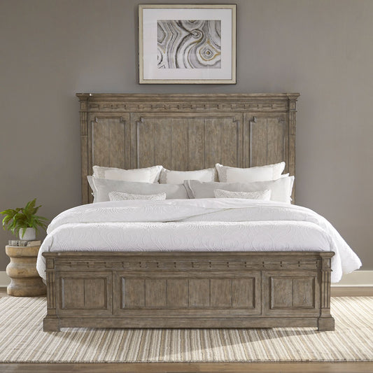 Town and Country King Panel Bed