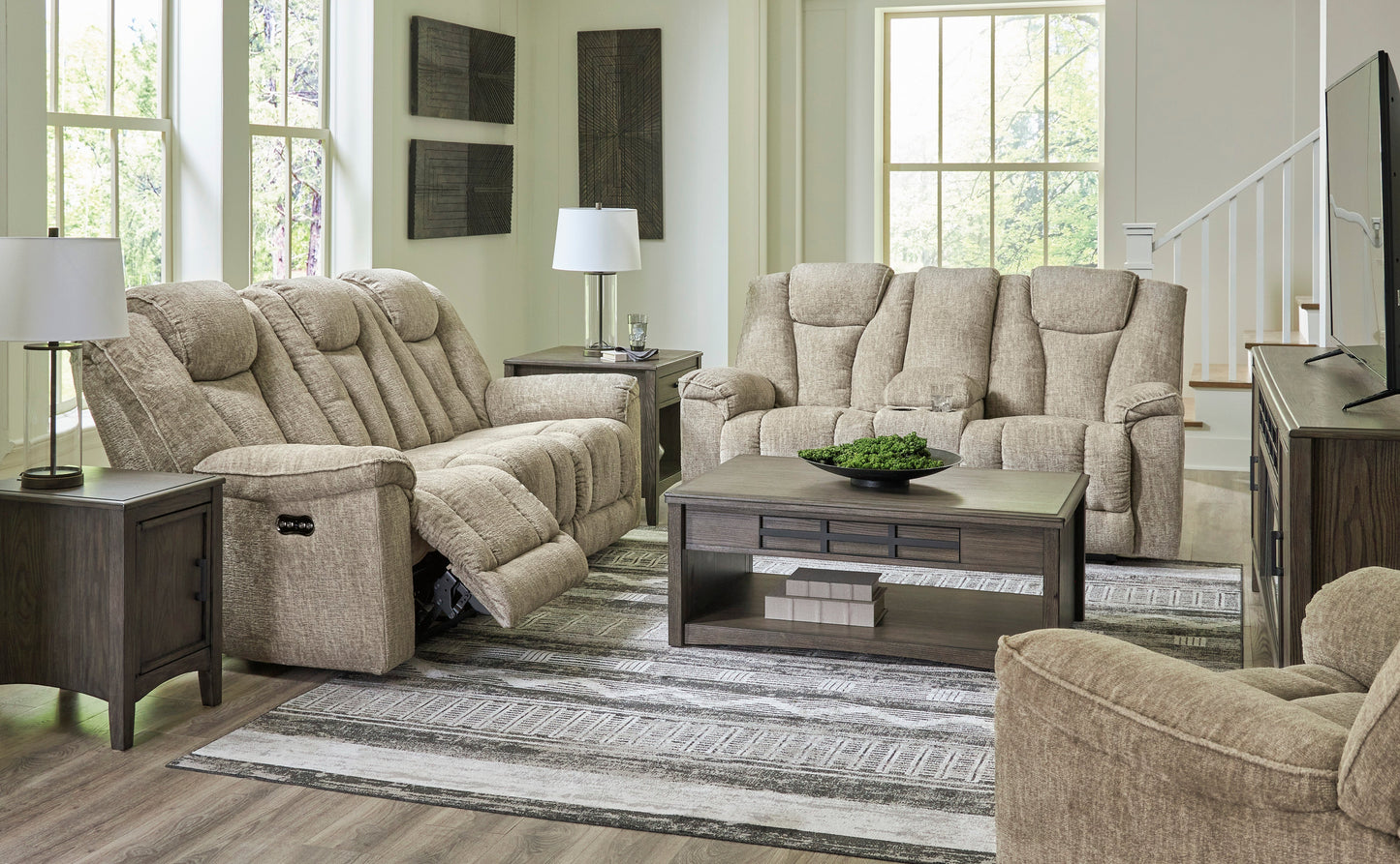 Hindmarsh Dual Power Reclining Sofa & Loveseat