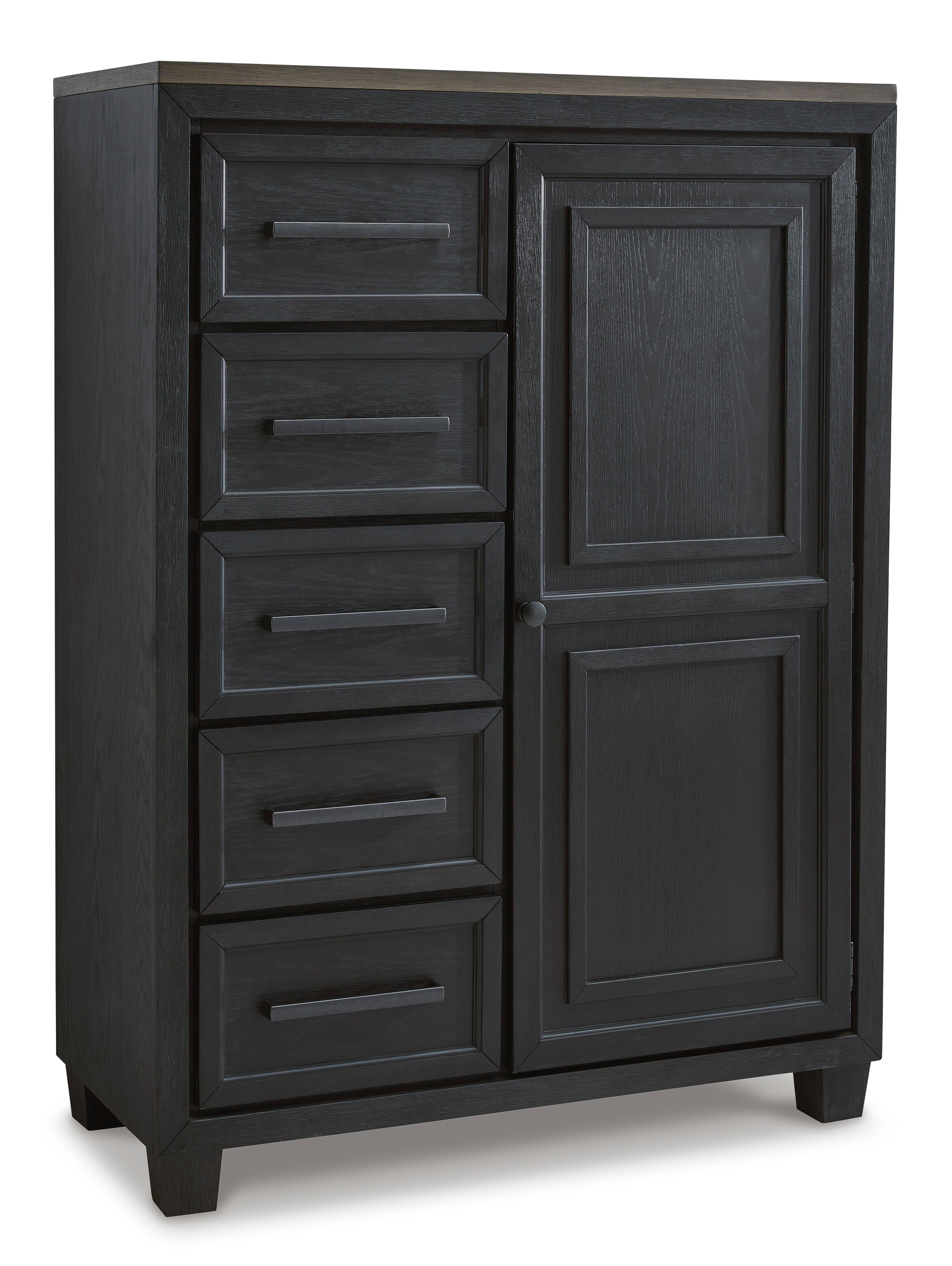 Foyland 5 Drawer Door Chest