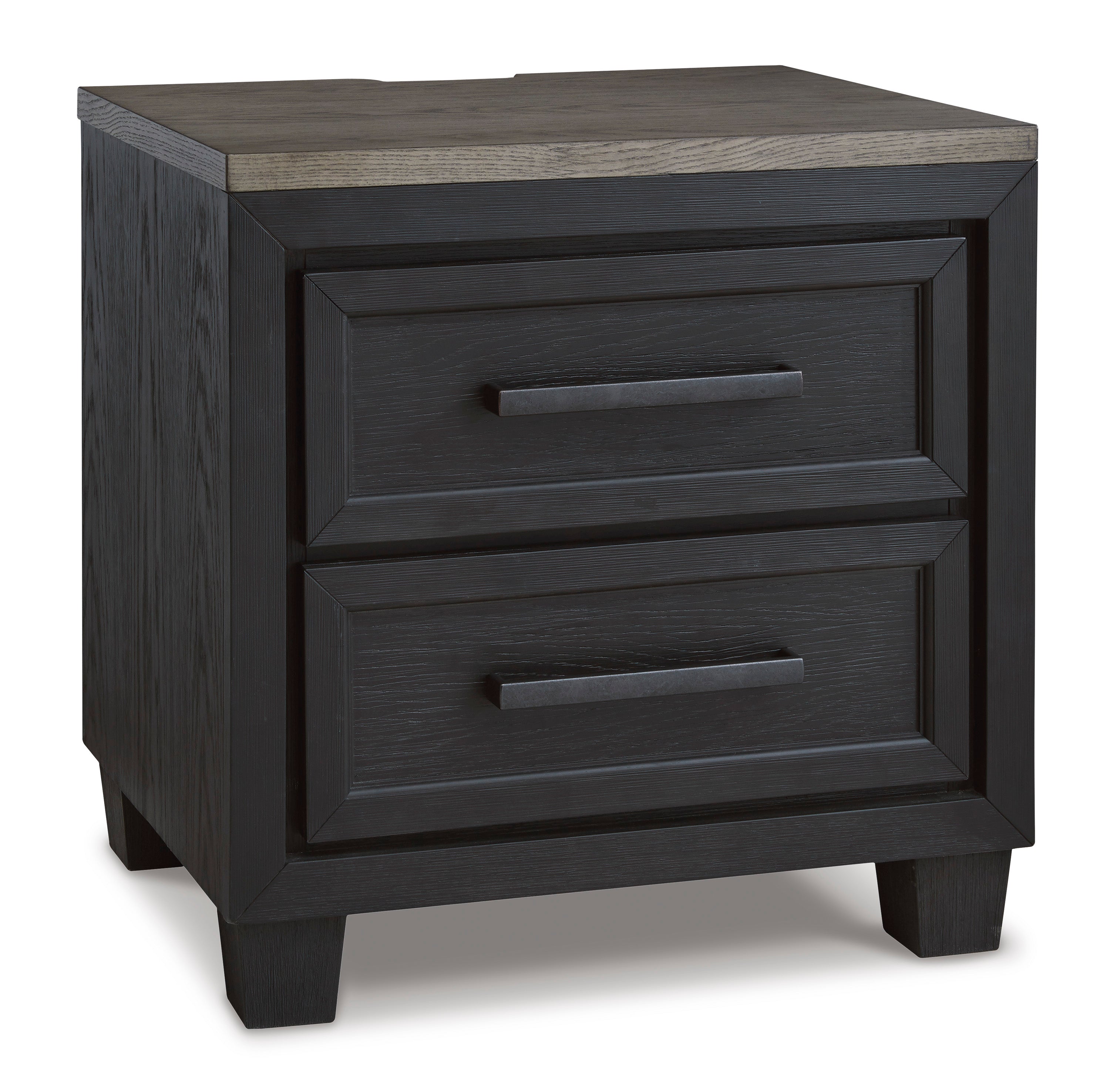Foyland 27" 2 Drawer Charging Nightstand