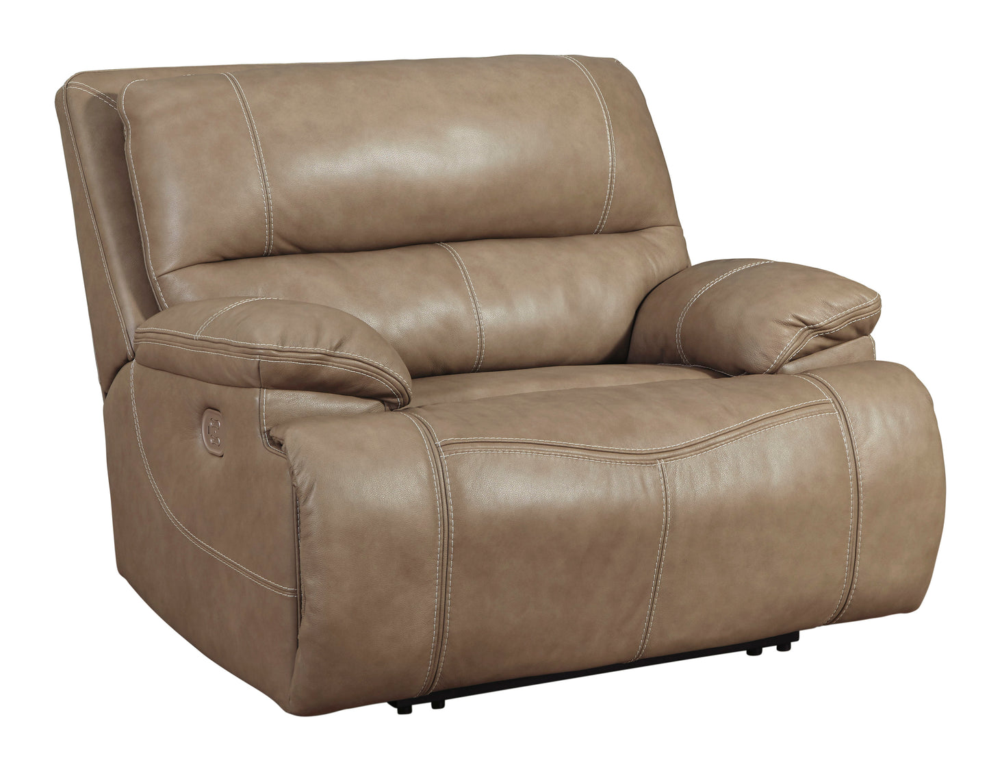 Ricmen Putty Oversized Dual Power Recliner