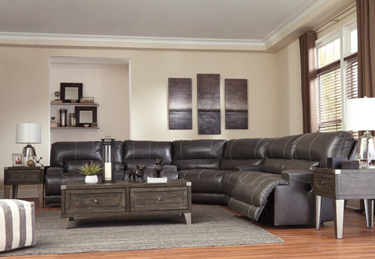 McCaskill 3pc Manual Reclining Sectional