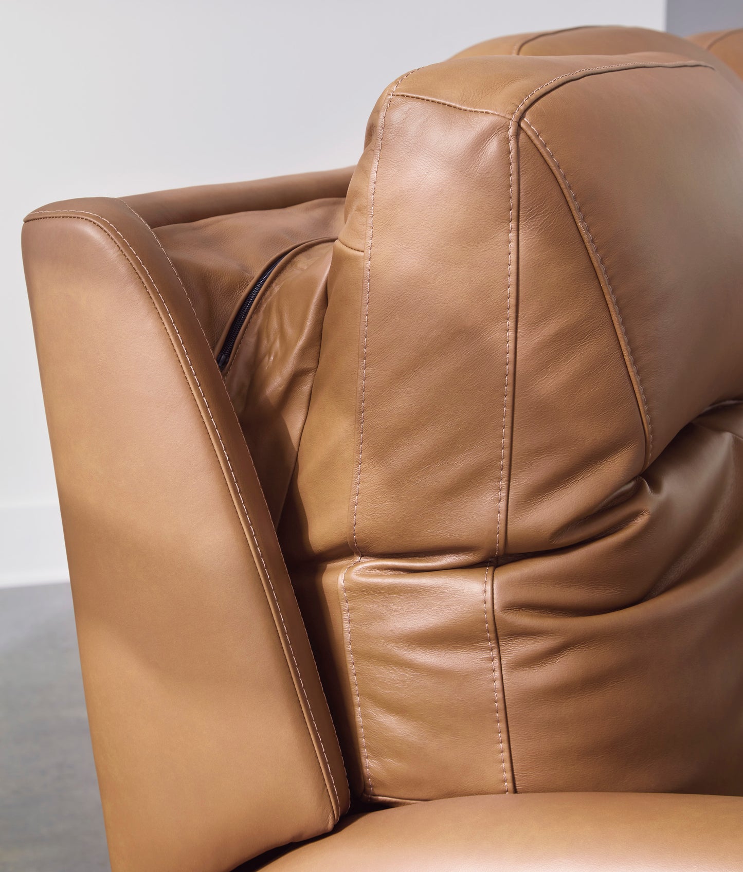 Tryanny Triple Power Leather Recliner