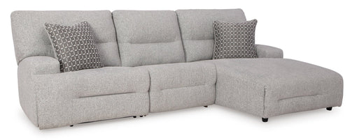 Acklen Place Oversized Performance Fabric Dual Power Recliner - Rooms For Less Furniture Outlet
