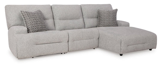 Acklen Place Oversized Performance Fabric Dual Power Recliner - Rooms For Less Furniture Outlet
