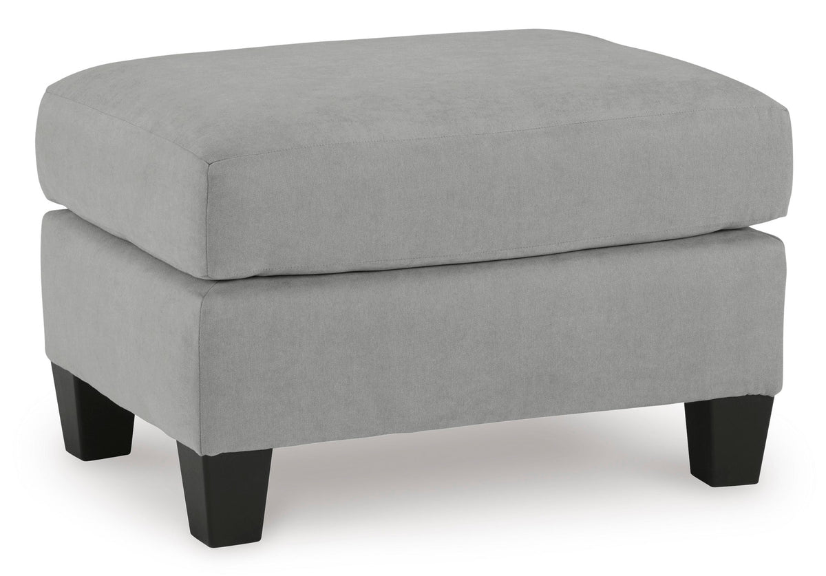 Adlai Shadow Ottoman - Rooms For Less Furniture Outlet