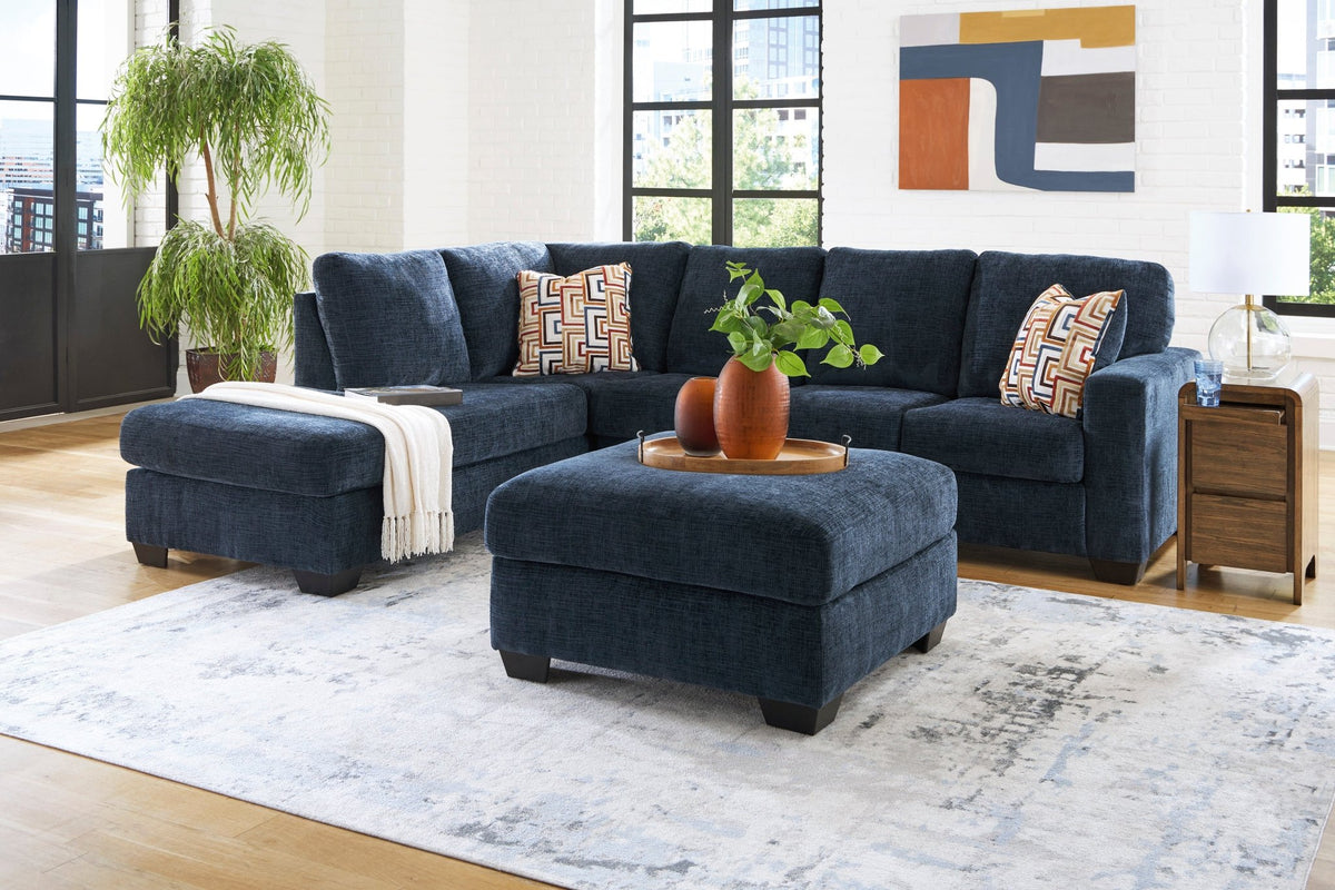 Aviemore Ink Oversized Accent Ottoman - Rooms For Less Furniture Outlet