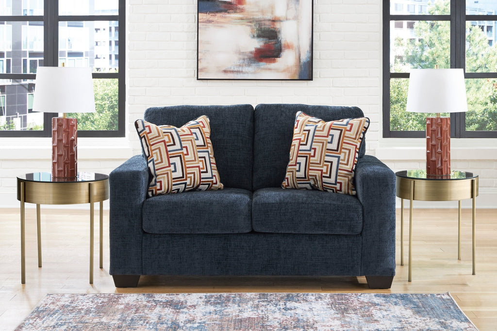 Aviemore Ink Sofa and Loveseat - Rooms For Less Furniture Outlet