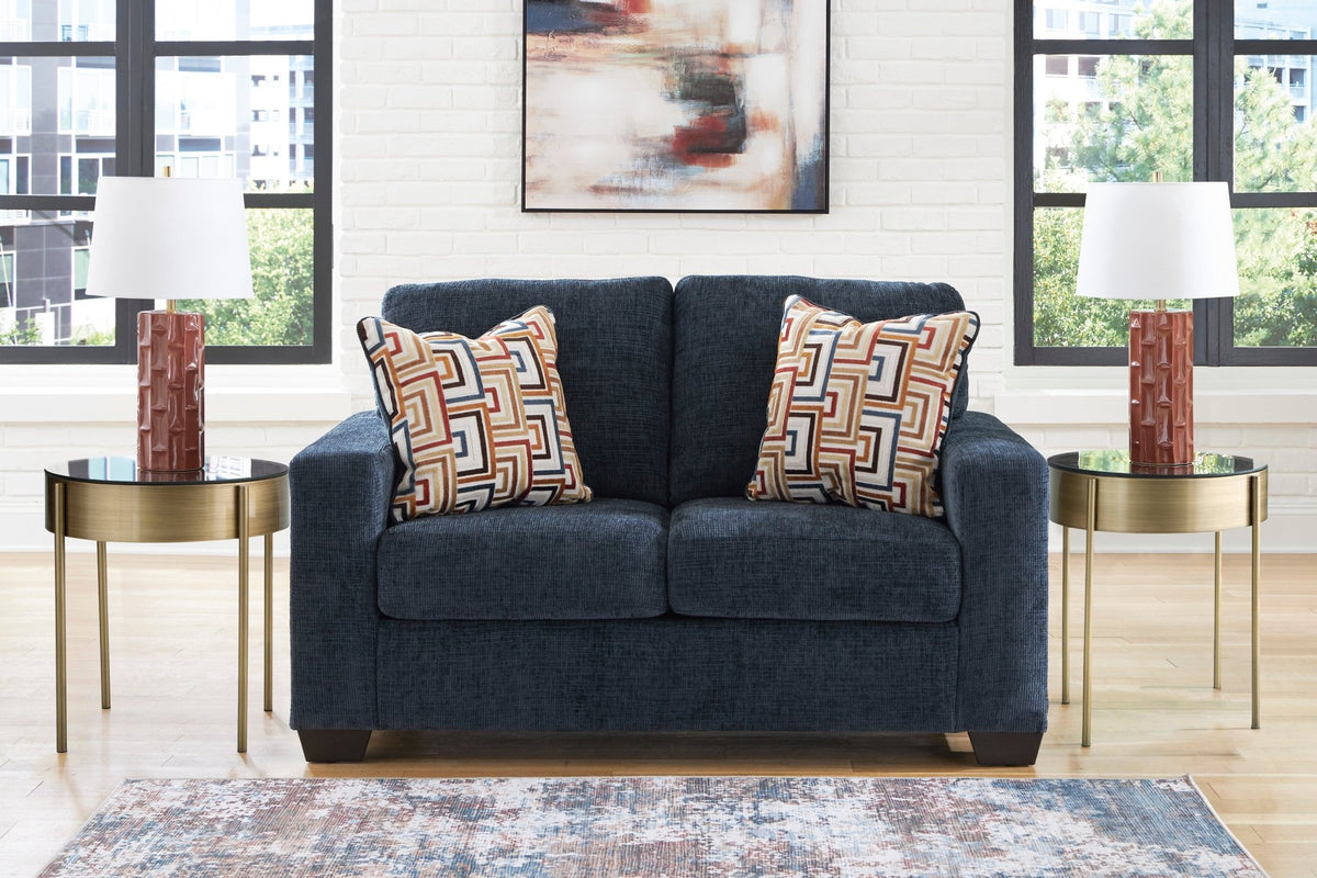 Aviemore Ink Sofa and Loveseat - Rooms For Less Furniture Outlet