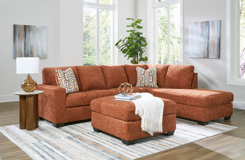 Aviemore Spice 2 - Piece Sectional with Chaise - Rooms For Less Furniture Outlet
