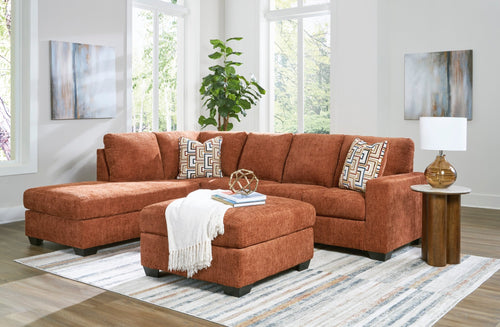 Aviemore Spice 2 - Piece Sectional with Chaise - Rooms For Less Furniture Outlet