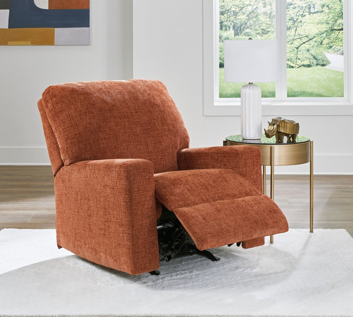 Aviemore Spice Manual Recliner - Rooms For Less Furniture Outlet