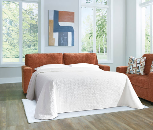 Aviemore Spice Queen Sofa Sleeper - Rooms For Less Furniture Outlet