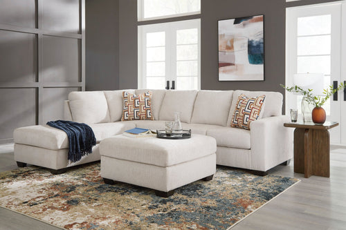 Aviemore Stone 2 - Piece Sectional with Chaise - Rooms For Less Furniture Outlet