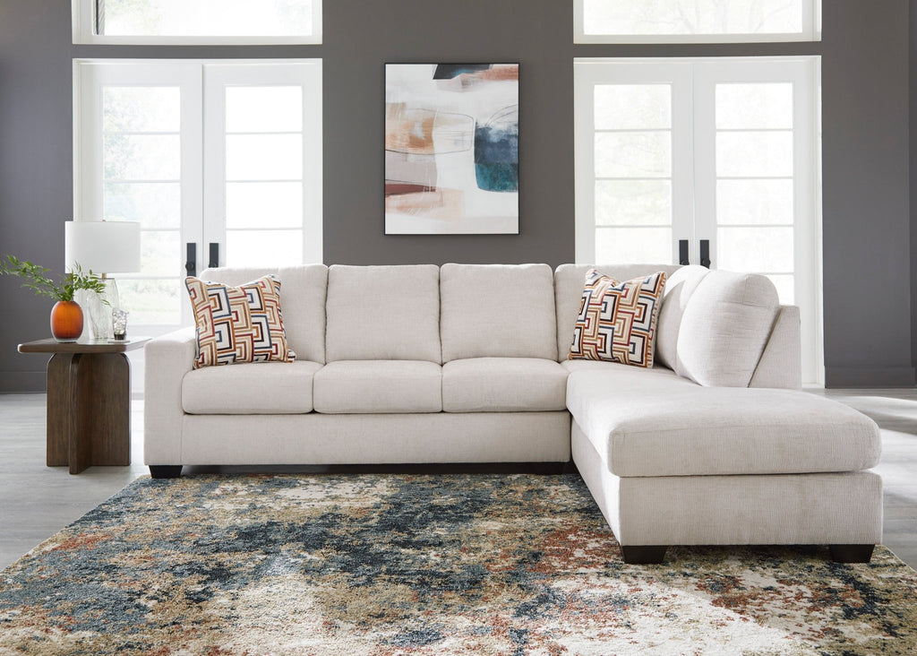 Aviemore Stone 2 - Piece Sectional with Chaise - Rooms For Less Furniture Outlet