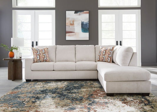 Aviemore Stone 2 - Piece Sectional with Chaise - Rooms For Less Furniture Outlet