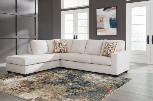 Aviemore Stone 2 - Piece Sectional with Chaise - Rooms For Less Furniture Outlet