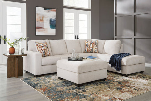 Aviemore Stone Oversized Accent Ottoman - Rooms For Less Furniture Outlet