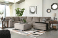 Ballinasloe 3 - Piece Sectional with Ottoman - Rooms For Less Furniture Outlet
