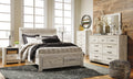 Bellaby Queen Platform Storage Bed, Dresser, Mirror and Nightstand - Rooms For Less Furniture Outlet